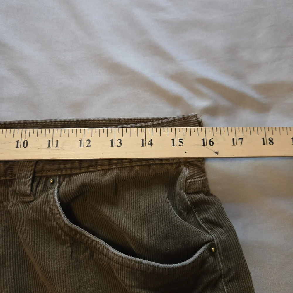 J. Crew Olive Brown Corduroy Pants
